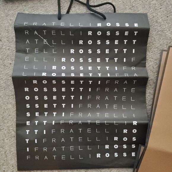 Man influencer bundle paper shopping totes Boggi Fratelli Rossetti  Paul Zileri - Picture 3 of 6